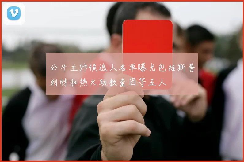 公牛主帅候选人名单曝光包括斯普利特和热火助教奎因等五人